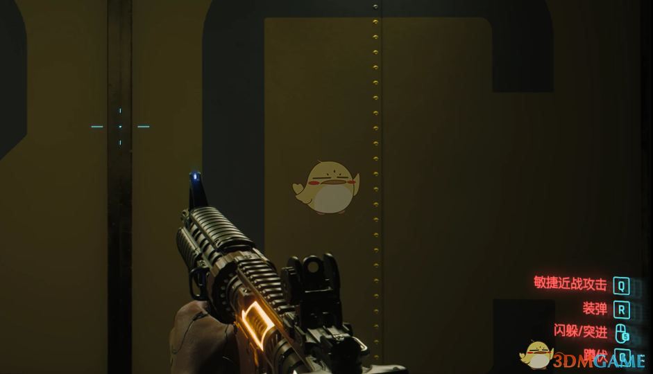 《赛博朋克2077》反恐精英M4A4突击步枪MOD