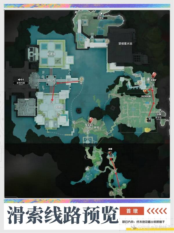 明日方舟终末地首墩拉电线滑索攻略