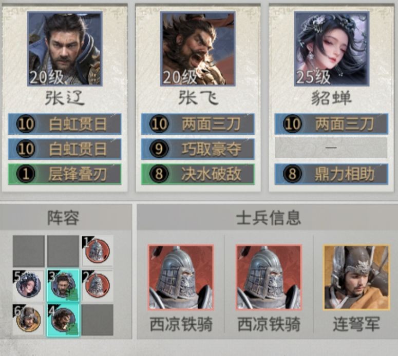 三国天下归心张辽低配高伤阵容搭配指南