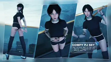 《赛博朋克2077》舒适睡衣套装MOD