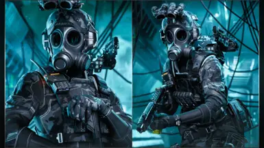 《赛博朋克2077》现代呼吸面罩MOD