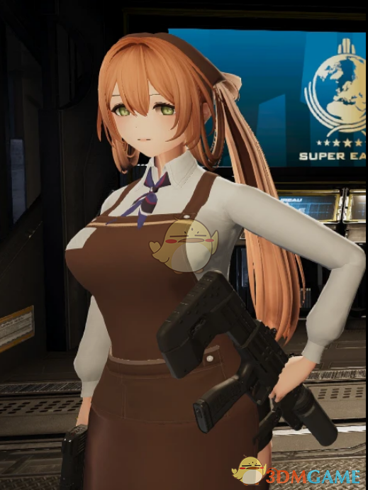 《绝地潜兵2》少女前线2追放春田外观MOD