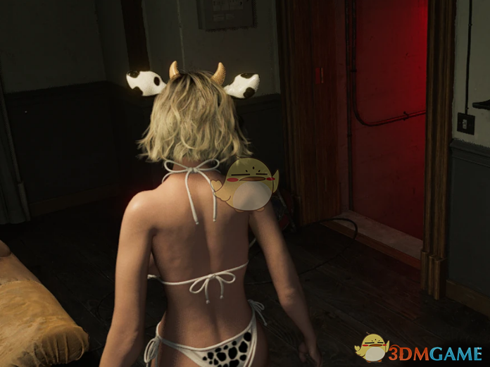 《生化危机9：安魂曲》格蕾丝的性感奶牛比基尼MOD