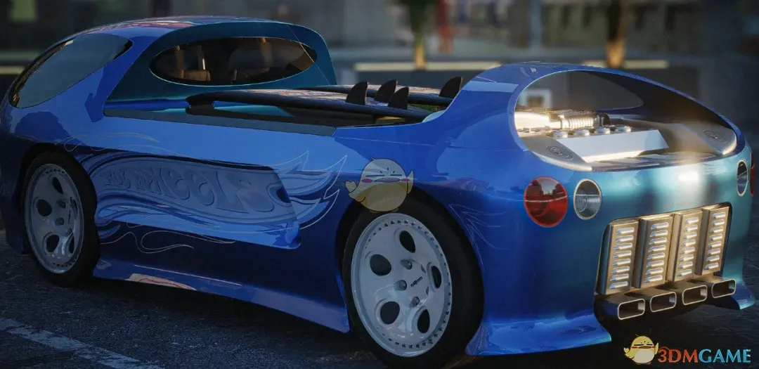 《赛博朋克2077》迪奥拉二代概念冲浪车MOD