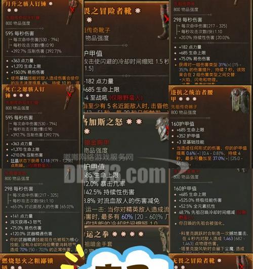 暗黑3技能分配攻略（揭秘最佳技能搭配，让你在暗黑3中无敌！）-第2张图片-