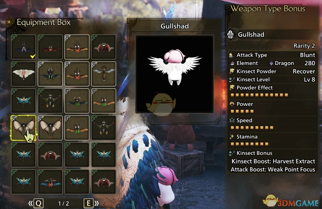 《怪物猎人：荒野》猎虫的胜利女神妮姬Doro外观MOD