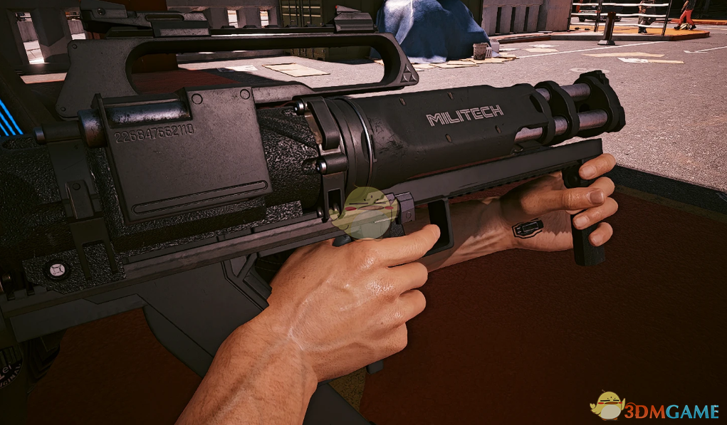 《赛博朋克2077》MicroMG迷你机枪MOD