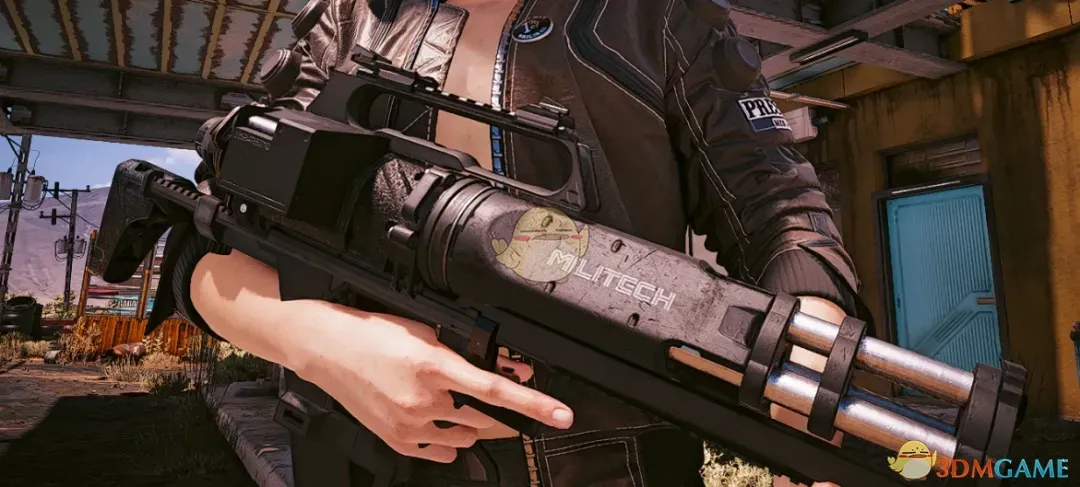 《赛博朋克2077》MicroMG迷你机枪MOD