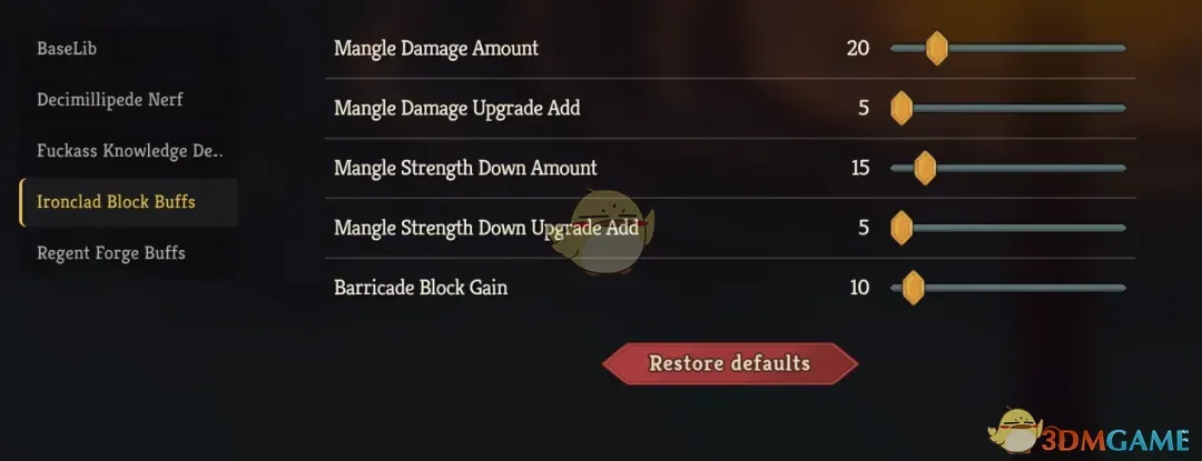 《杀戮尖塔2》铁甲战士增益MOD