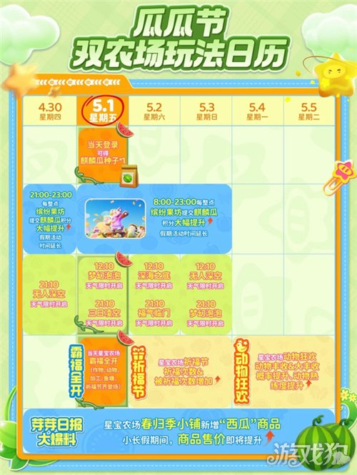 元梦之星瓜瓜节活动爆料-2