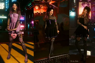 《赛博朋克2077》阿克塞利斯甜美服装MOD