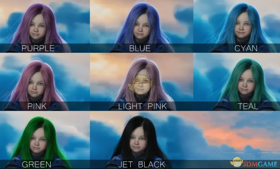 《识质存在》戴安娜的多色发丝包MOD