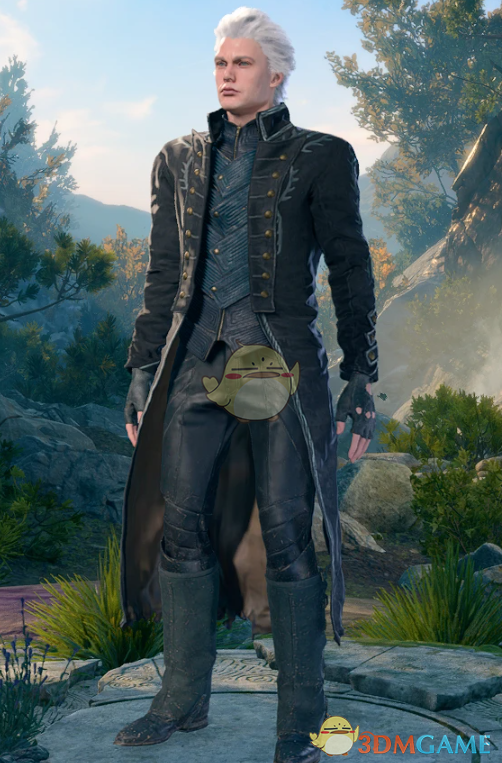 《博德之门3》鬼泣5维吉尔服装MOD