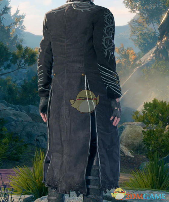 《博德之门3》鬼泣5维吉尔服装MOD