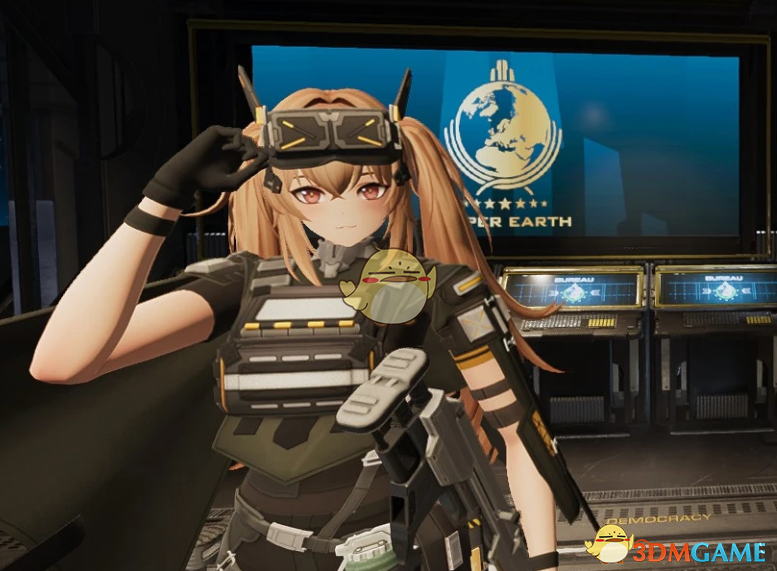 《绝地潜兵2》少女前线莱娜外观MOD