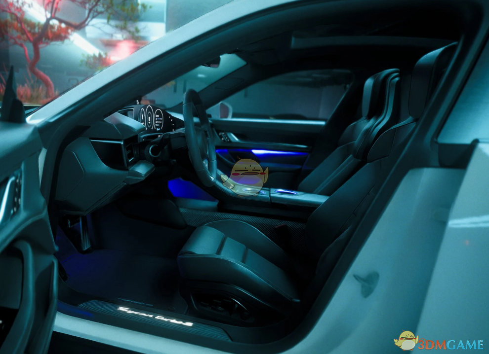 《赛博朋克2077》保时捷Taycan Turbo S超跑MOD