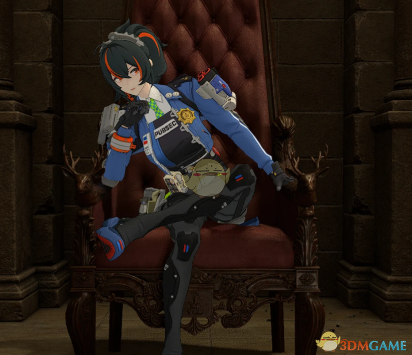 《生化危机4：重制版》绝区零朱鸢替换里昂MOD