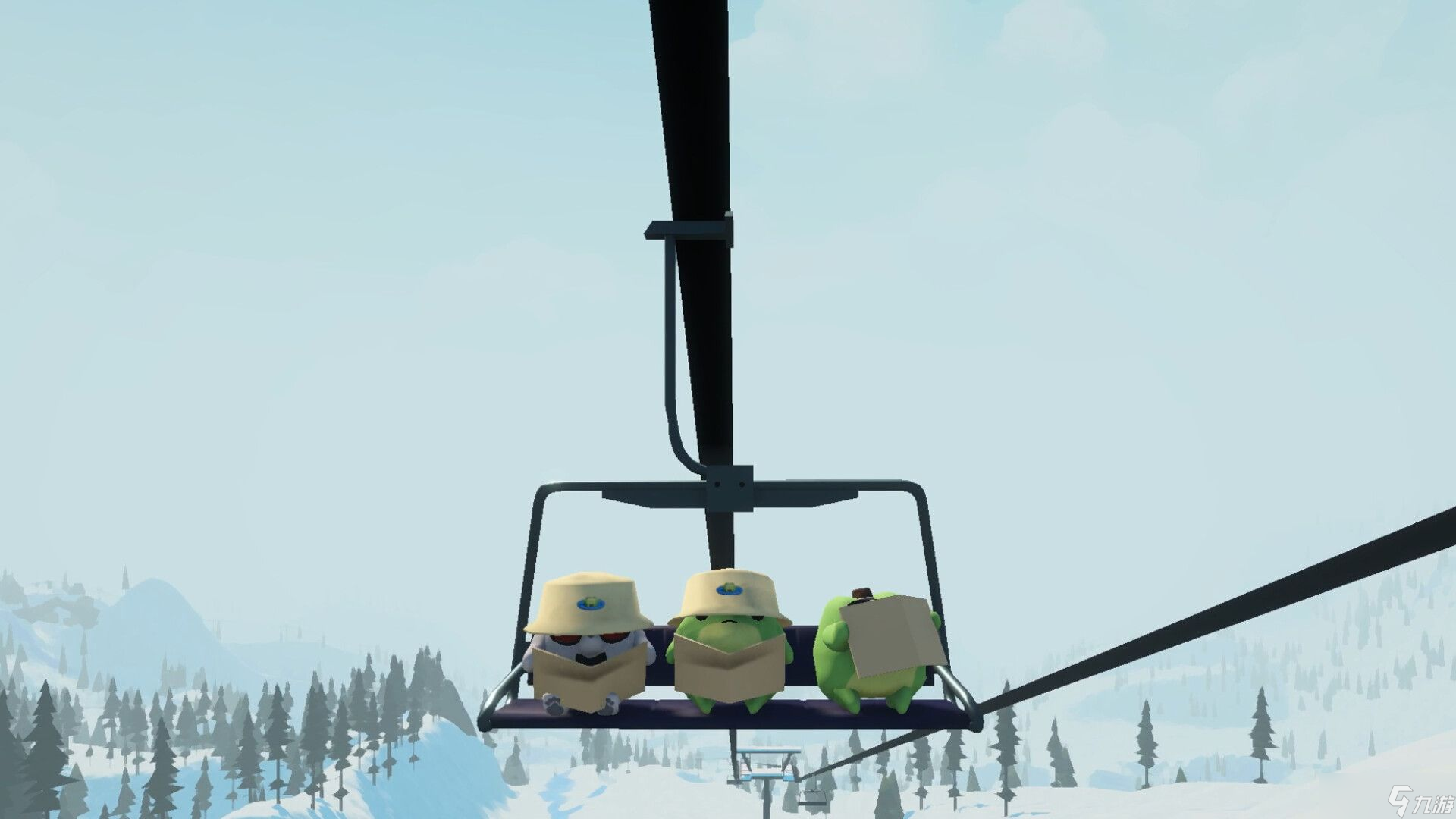 《Sledding Game》：Steam上的新晋好友同乐佳作，比《极限滑雪 SSX》更休闲惬意