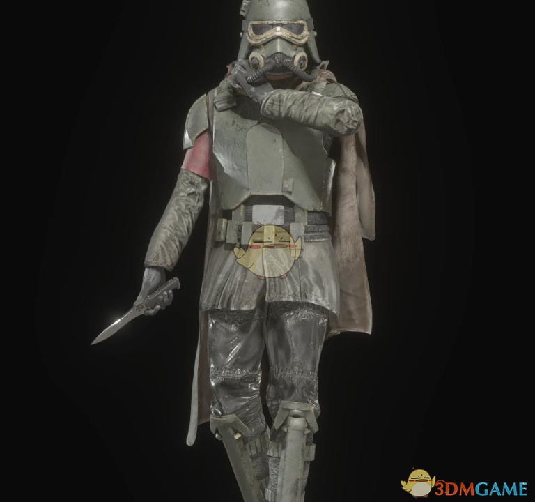 《生化危机4：重制版》里昂的星球大战沼泽士兵盔甲MOD