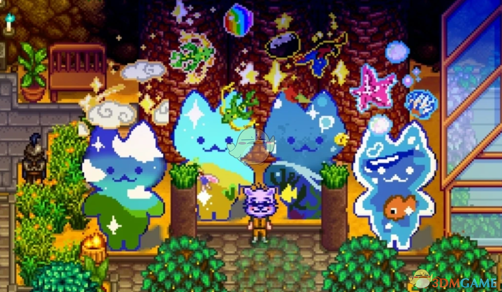 《星露谷物语》猫猫方尖碑MOD