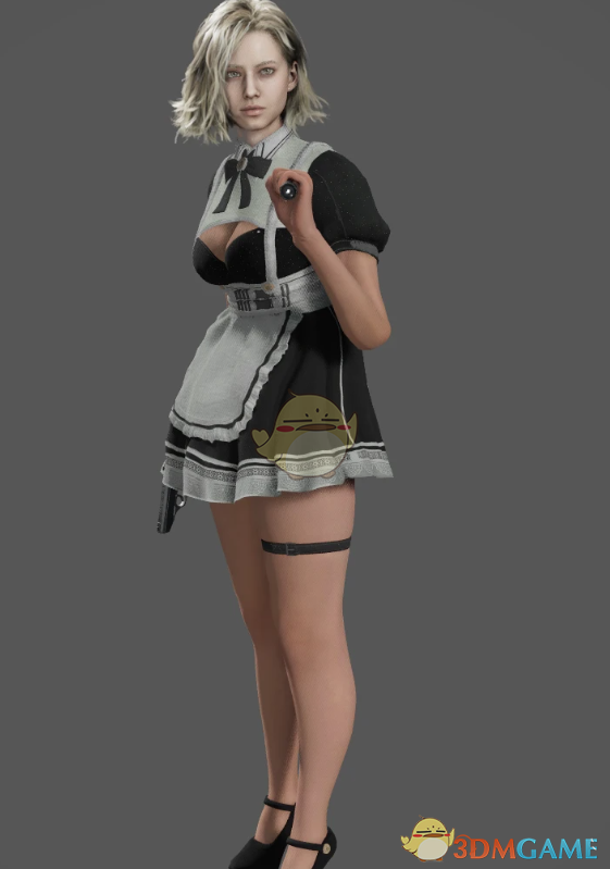 《生化危机9：安魂曲》格蕾丝的性感女仆服MOD