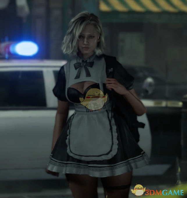 《生化危机9：安魂曲》格蕾丝的性感女仆服MOD