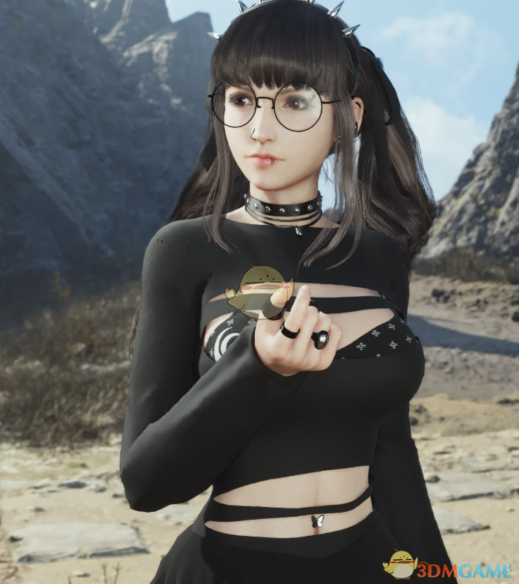 《最终幻想7：重生》蒂法的哥特学院服装MOD