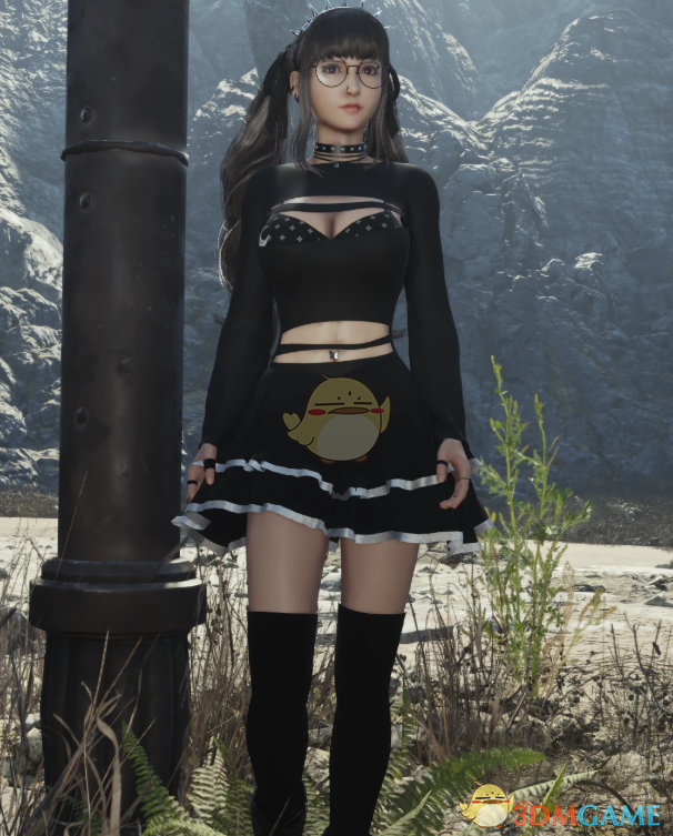 《最终幻想7：重生》蒂法的哥特学院服装MOD