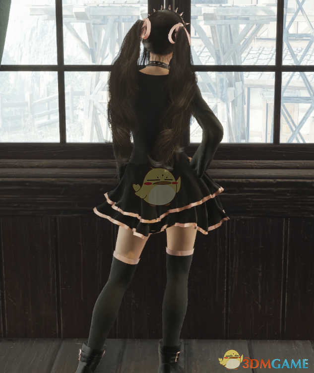 《最终幻想7：重生》蒂法的哥特学院服装MOD