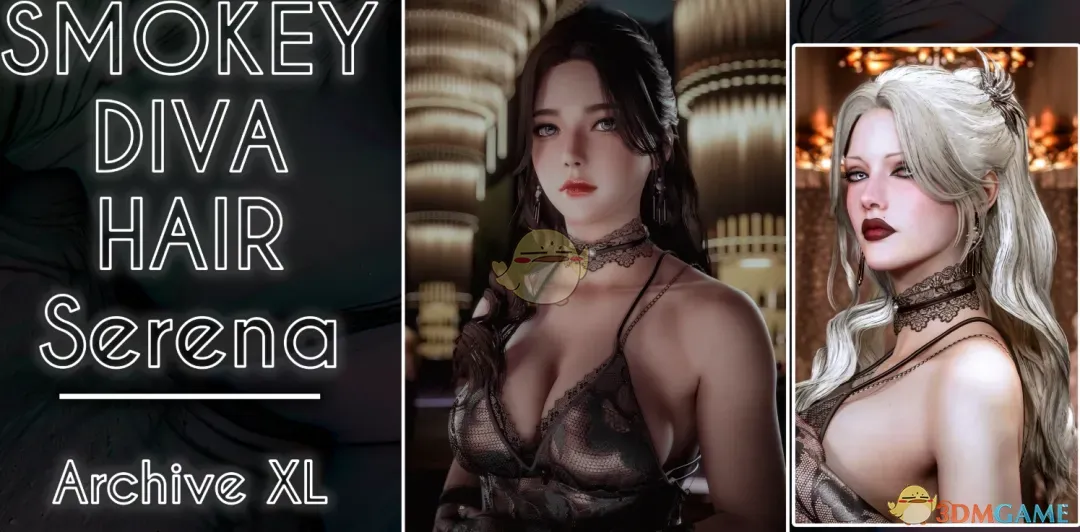 《赛博朋克2077》第一后裔塞琳娜女神美发MOD