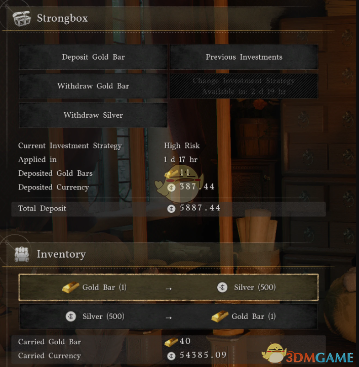 《红色沙漠》便宜的金条MOD