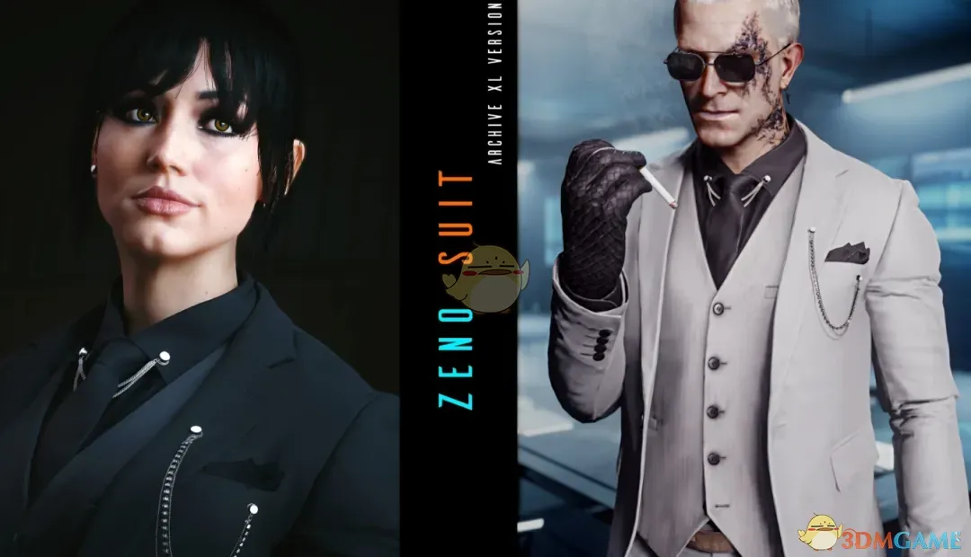 《赛博朋克2077》生化危机9齐诺西装MOD