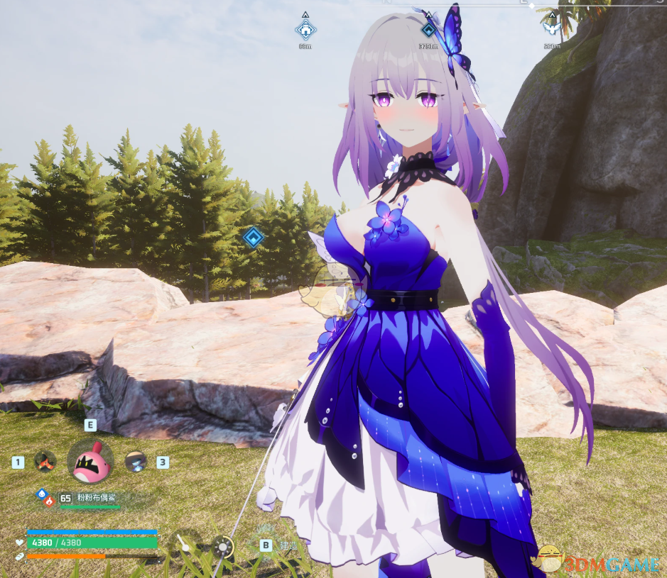 《幻兽帕鲁》扮演崩坏星穹铁道遐蝶MOD