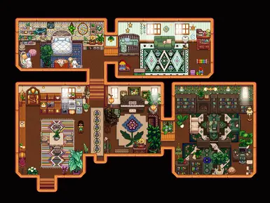 《星露谷物语》Logo地毯百货盛会MOD