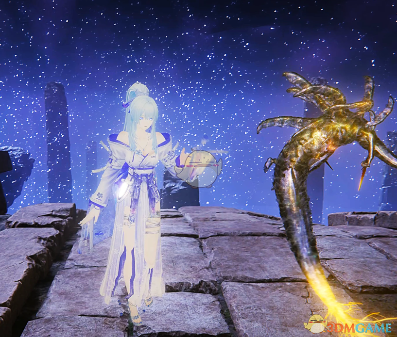 《艾尔登法环》鸣潮绯雪外观MOD
