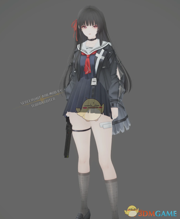 《生化危机9：安魂曲》鸣潮千咲替换里昂MOD