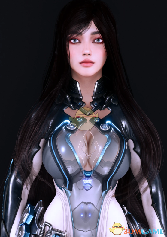 《赛博朋克2077》剑星渡鸦飘逸长发MOD