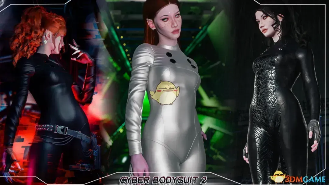 《赛博朋克2077》性感赛博连体衣MOD