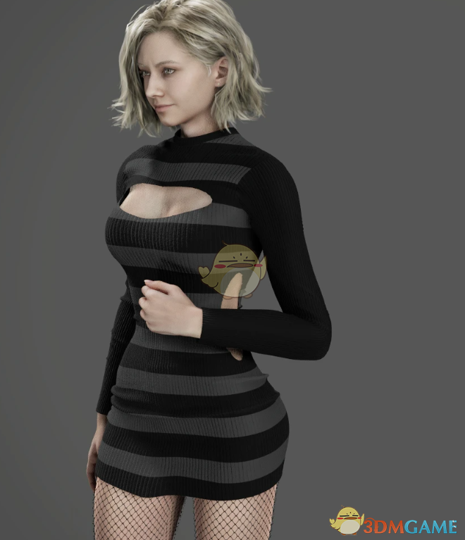 《生化危机9:安魂曲》格蕾丝的性感哥特服装MOD