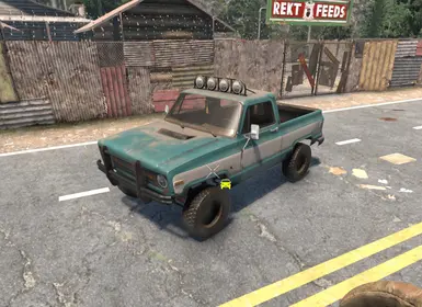《七日杀》pubg沙漠卡车MOD