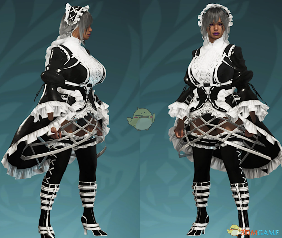 《怪物猎人:荒野》哥特洛丽塔裙装MOD