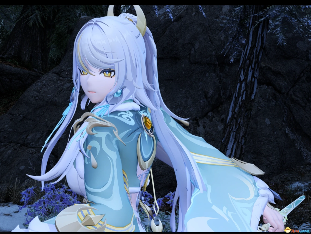 《上古卷轴5:天际重制版》原神女随从兹白MOD