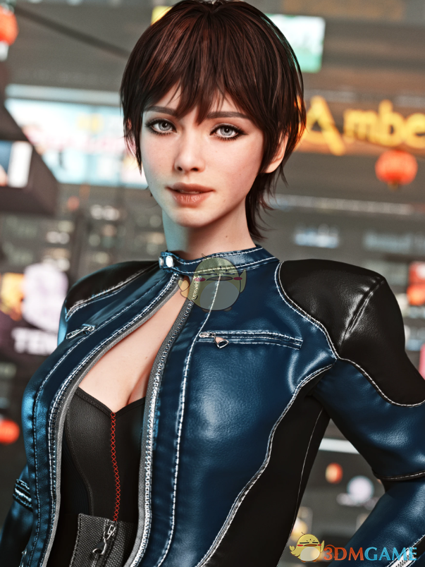 《赛博朋克2077》性感机车服MOD