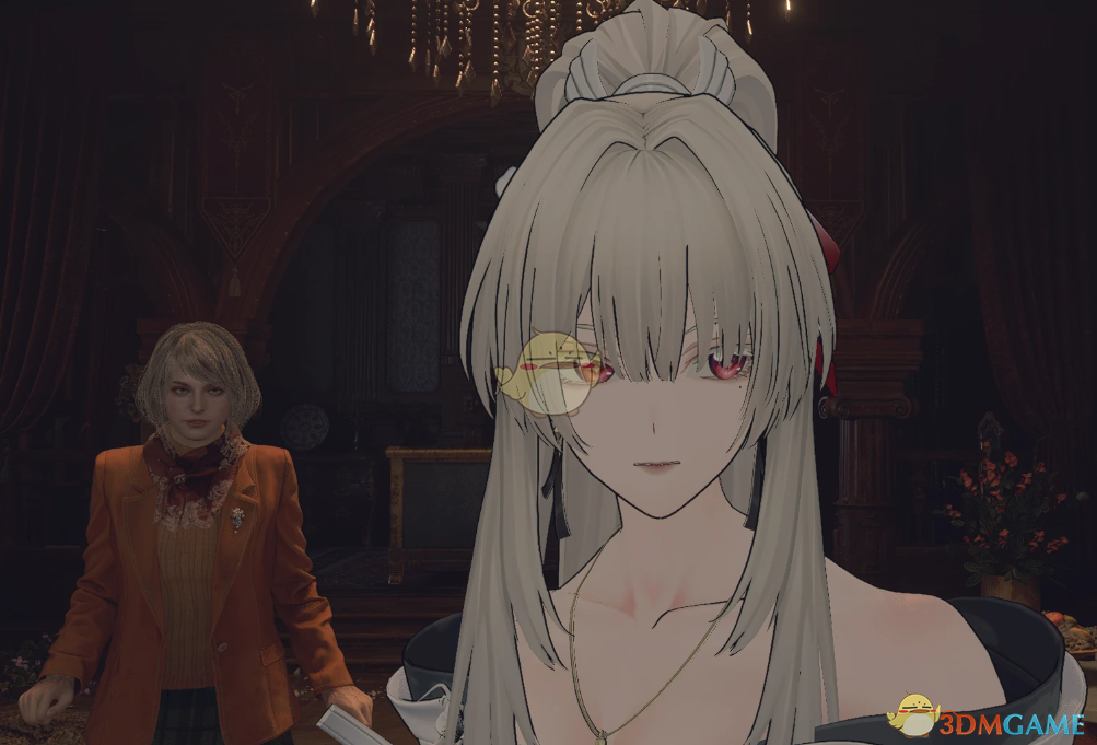 《生化危机4：重制版》鸣潮绯雪替换里昂MOD