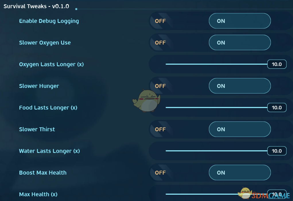 《深海迷航2：异星水域》更好的生存MOD