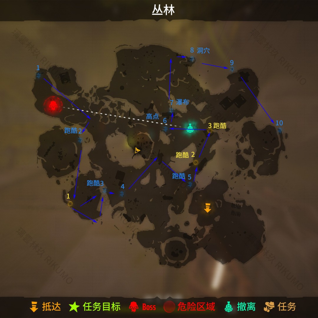 《遥遥西土》丛林全收集攻略分享