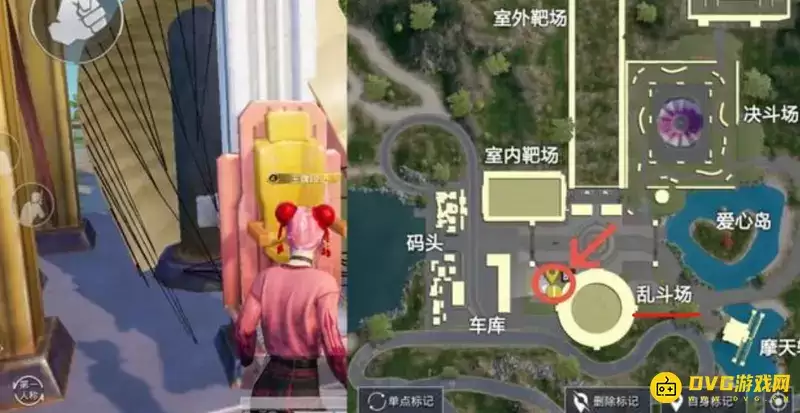 《和平精英》特训岛跳伞攻略