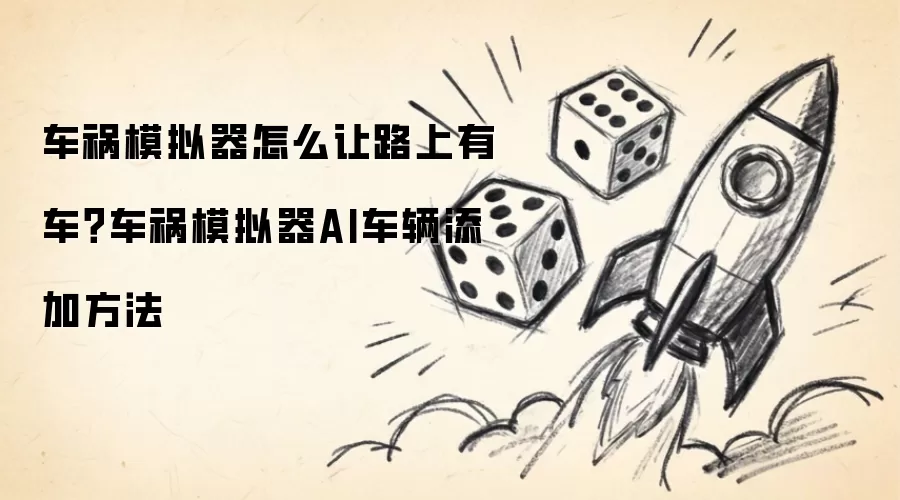 车祸模拟器怎么让路上有车?车祸模拟器AI车辆添加方法