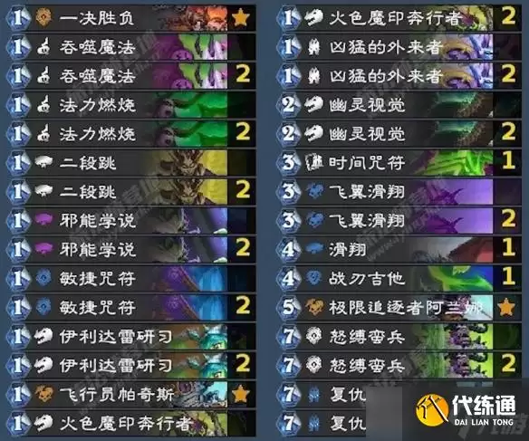 《炉石传说》狂野模式强力卡组推荐