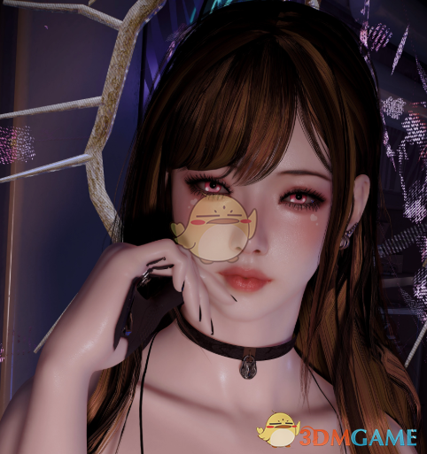 《赛博朋克2077》喜多川海梦面部预设MOD